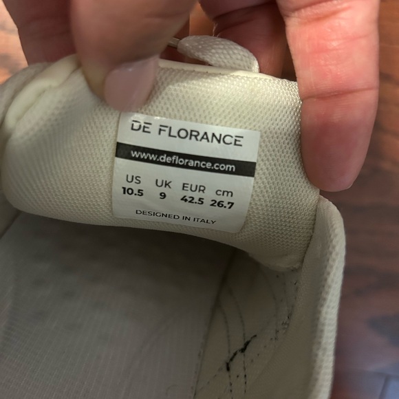 White and Black Sneakers - Picture 5 of 6